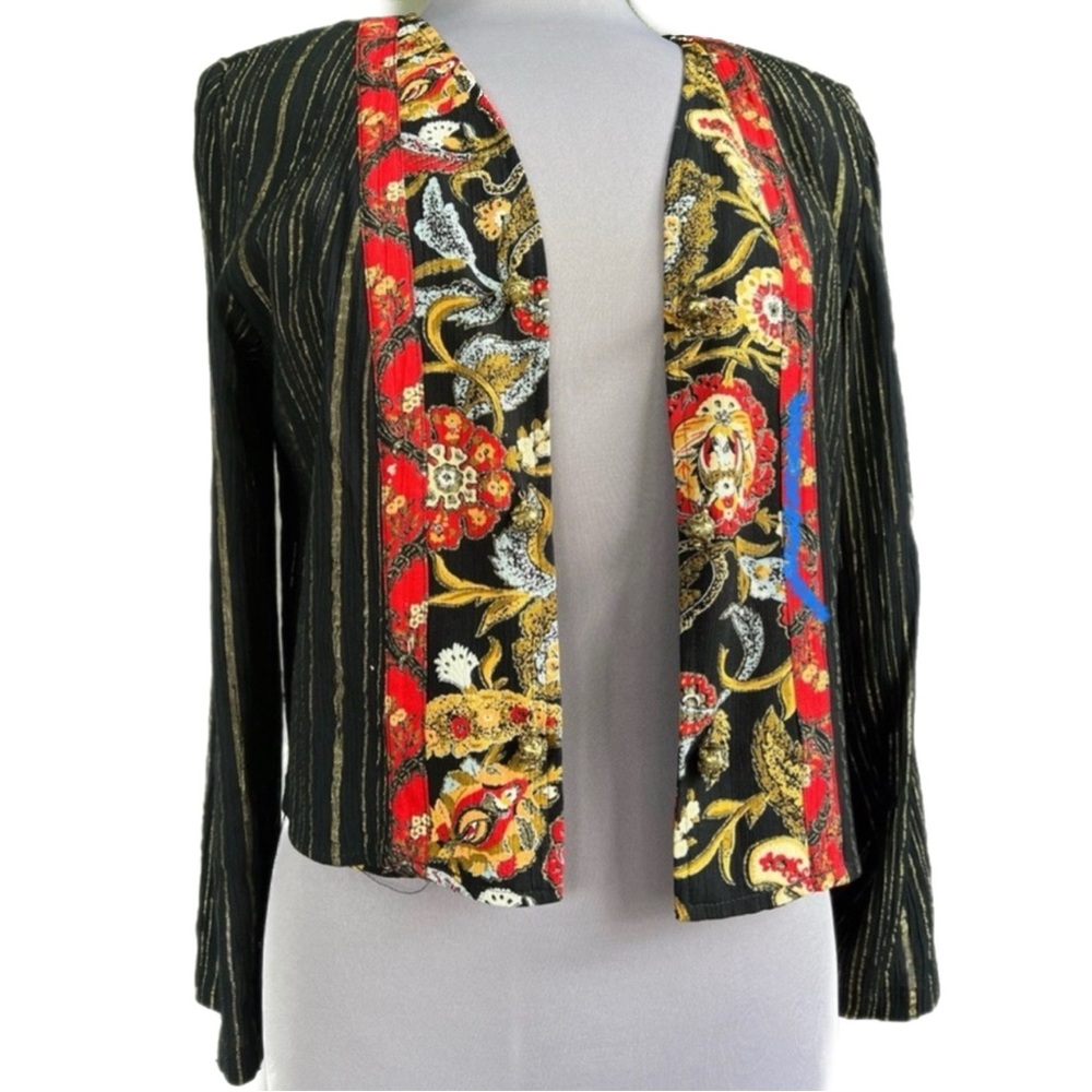 Vintage: Carole Little Petites Open Style Jacket -S/M (see measurements)